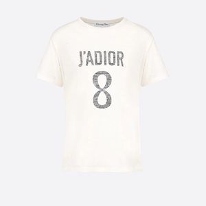J’ADIOR 8 COTTON & LINEN T SHIRT SIZE SMALL